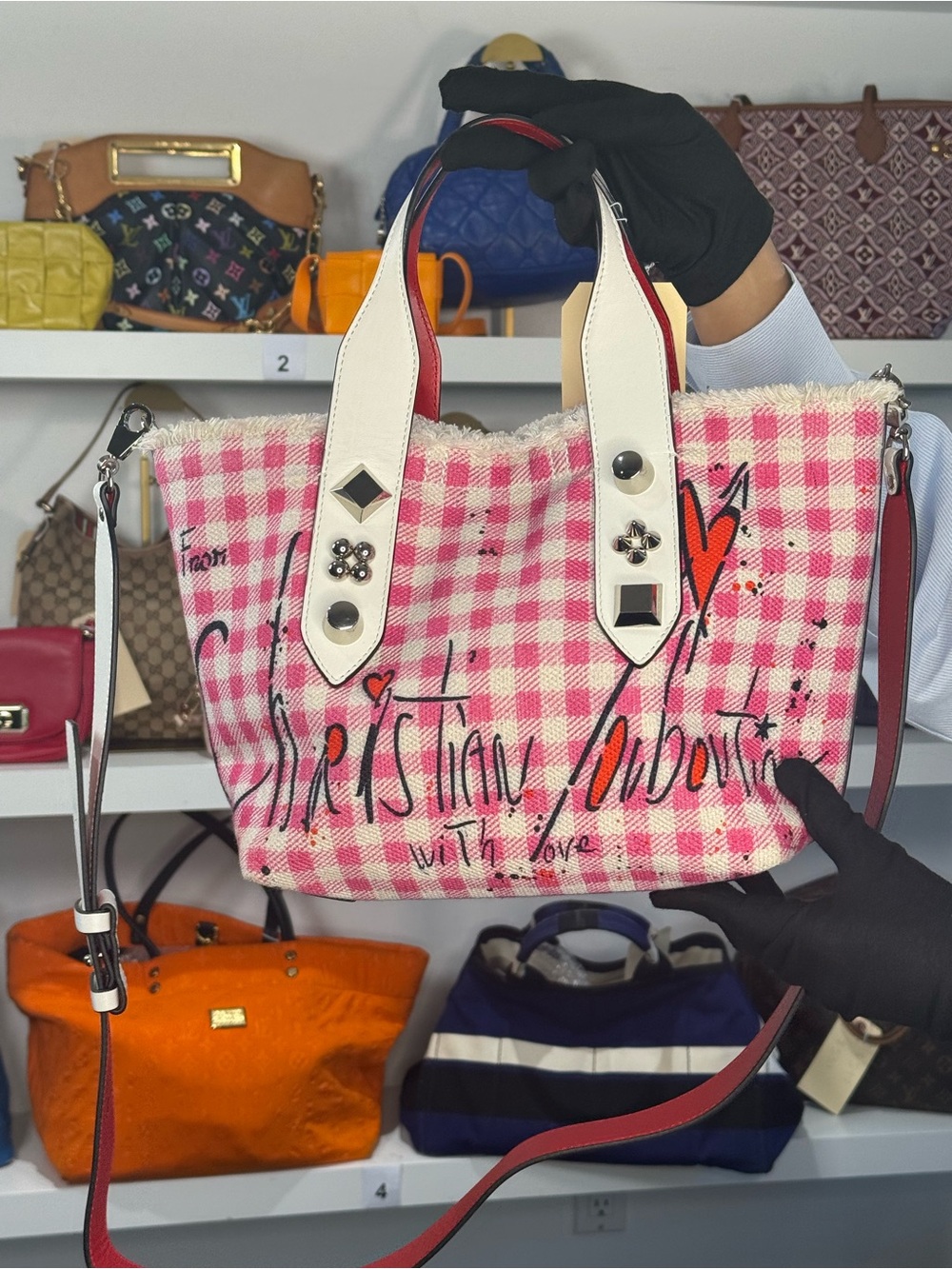 Louboutin bag